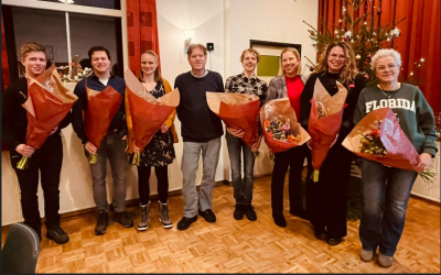 Diploma basiscursus EHBO voor zeven cursisten